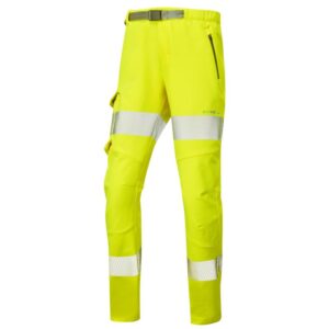 Starcross Woman's Workwear Trouser Yellow - womens hi vis trousers