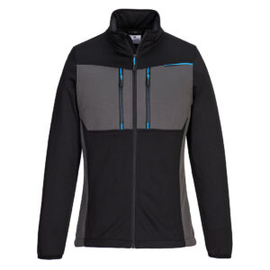 Portwest T756 WX3 Full Zip Tech Fleece Black