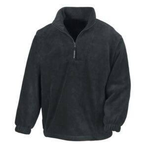 R033X Result Polartherm Fleece Top Black Front