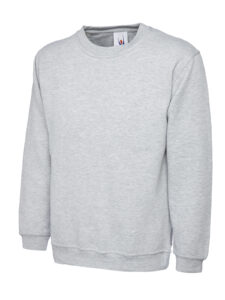 Uneek UC201 Heavyweight Sweatshirt - Grey